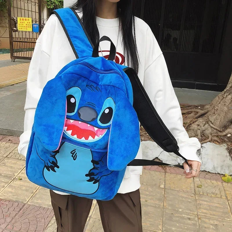 Stitch Cartoon Backpack – Large Capacity Student & Travel Bag