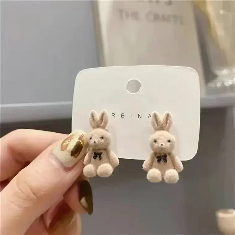 Cute Bear Earrings – Soft & Playful Charm