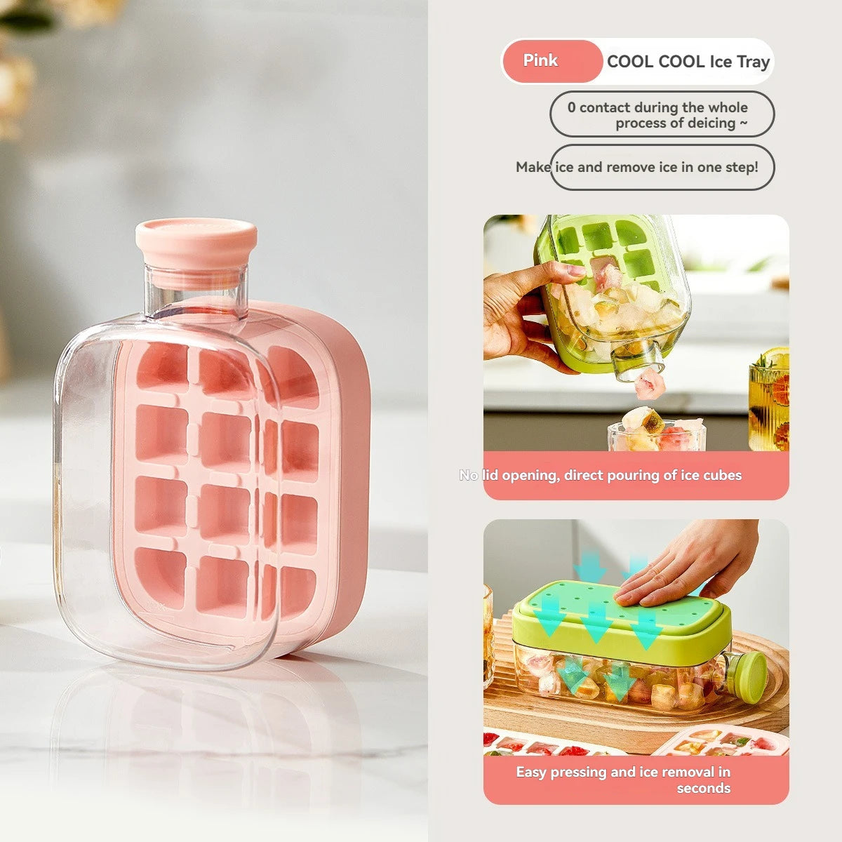 Fruit Infuser Juice Bottle with Strainer & Drinking Spout