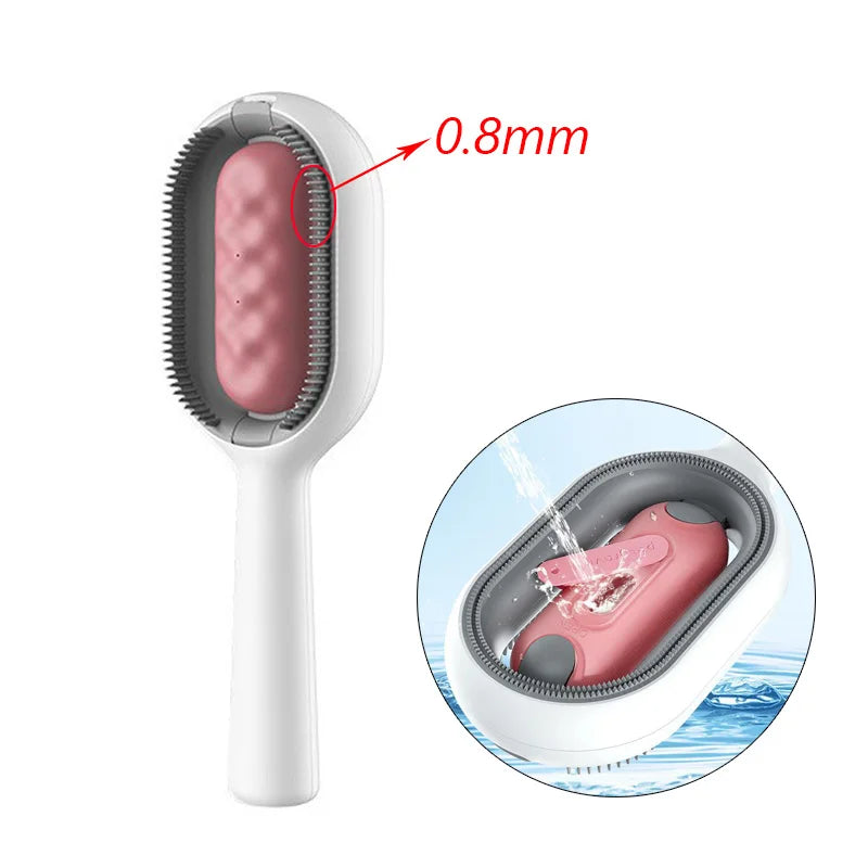 Pet Hair Removal Brush with Wipes – Easy & Efficient Cleaning for Cats & Dogs