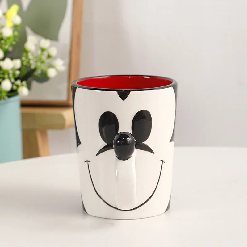 Disney 3D Mickey Mouse Ceramic Mug – Cute Cartoon Design