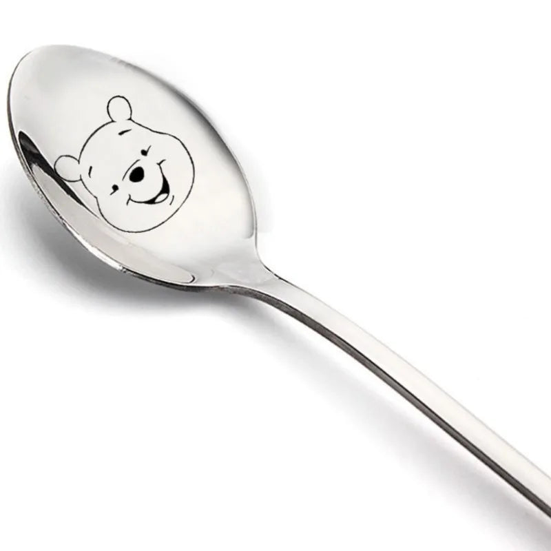 Mickey Mouse Stainless Steel Long Spoon