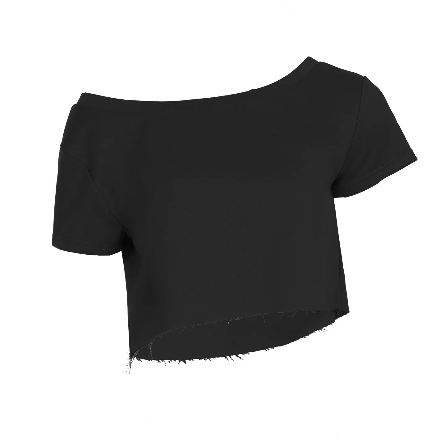 Off-Shoulder Casual Loose T-Shirt