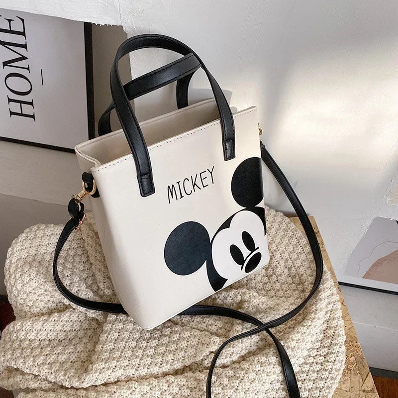 Mickey Mouse Cartoon Handbag – Stylish Shoulder & Crossbody Tote Bag