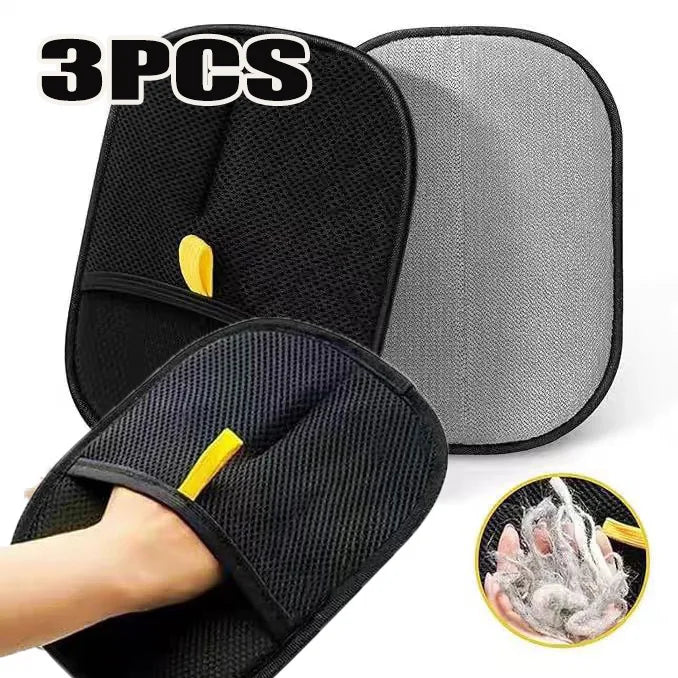 Pet Hair Removal Grooming Glove – Efficient Cleaning for Cats & Dogs