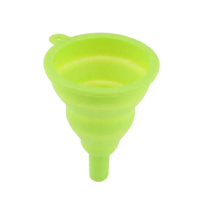 Collapsible Silicone Funnel – Foldable Kitchen Tool