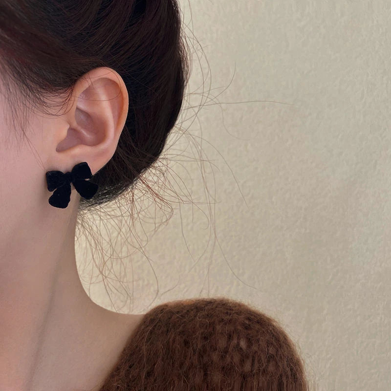 Elegant Bow Knot Earrings – Multi Colors