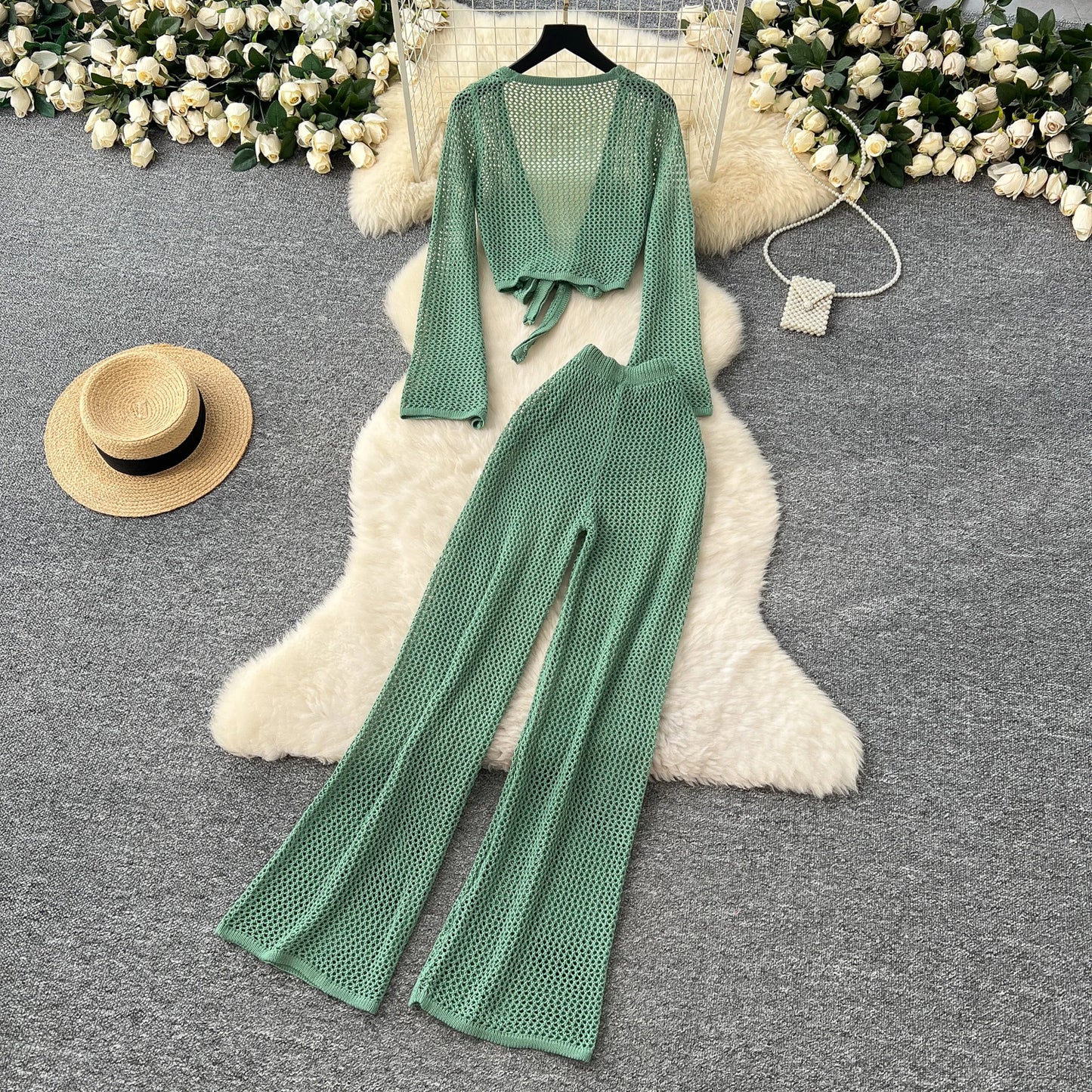 Summer Two-Piece Bohemian Suit