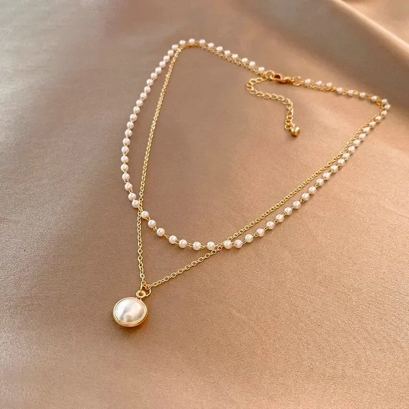 Layered Choker Necklace Set – Multiple Styles