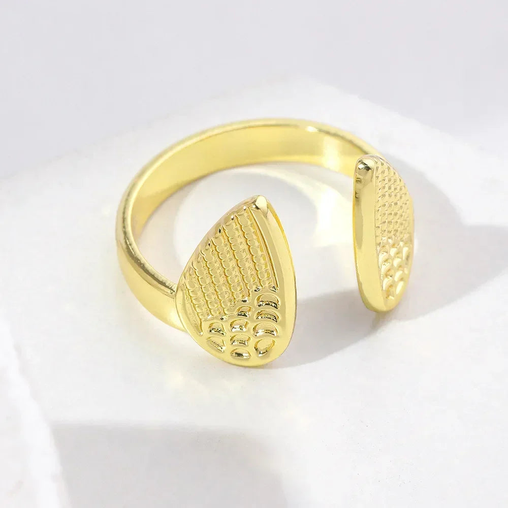 Adjustable Minimalist Wave Rings – Multiple Designs