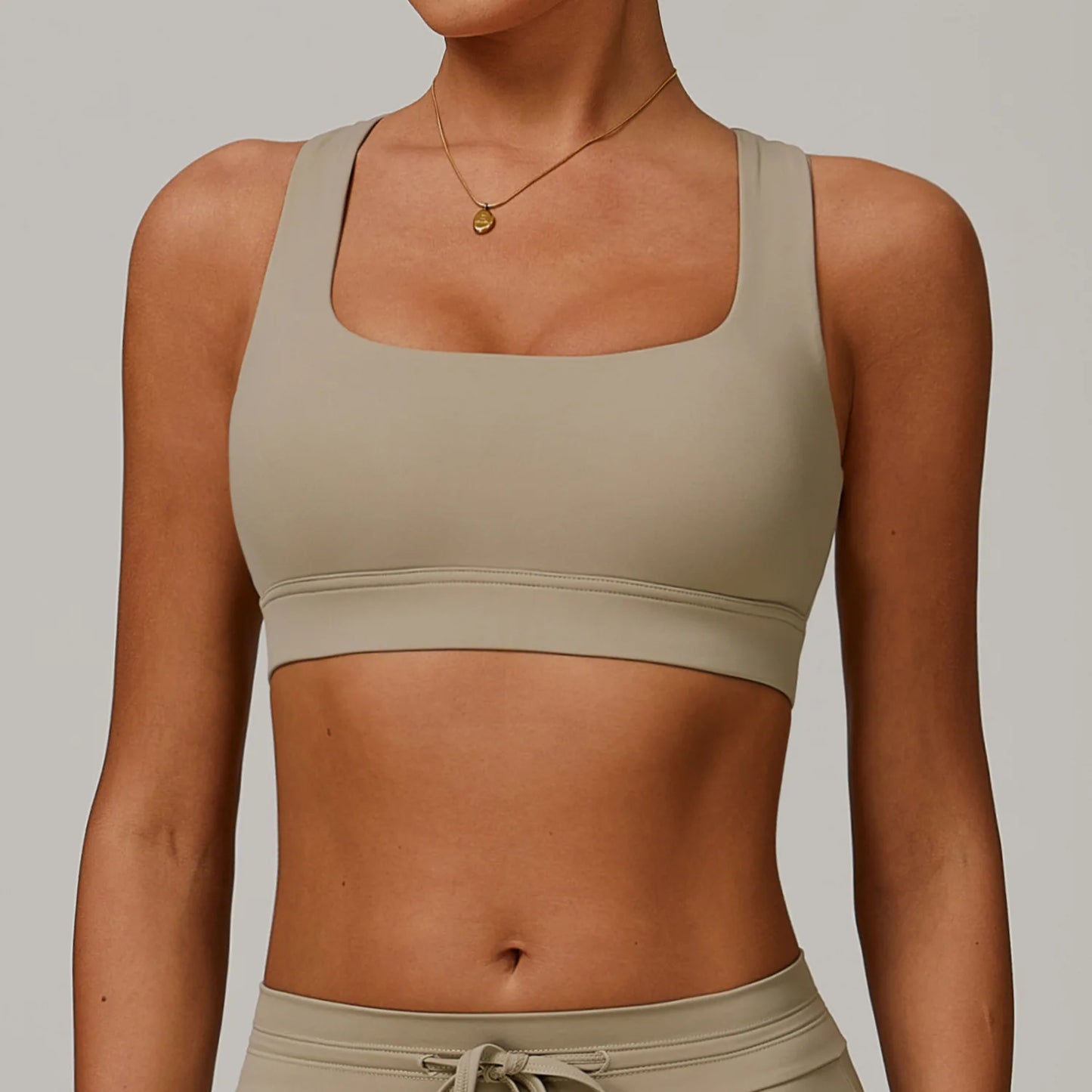 Women’s Cross-Back Sports Bra – High Support Crop Top for Yoga & Fitness (Multi Colors)