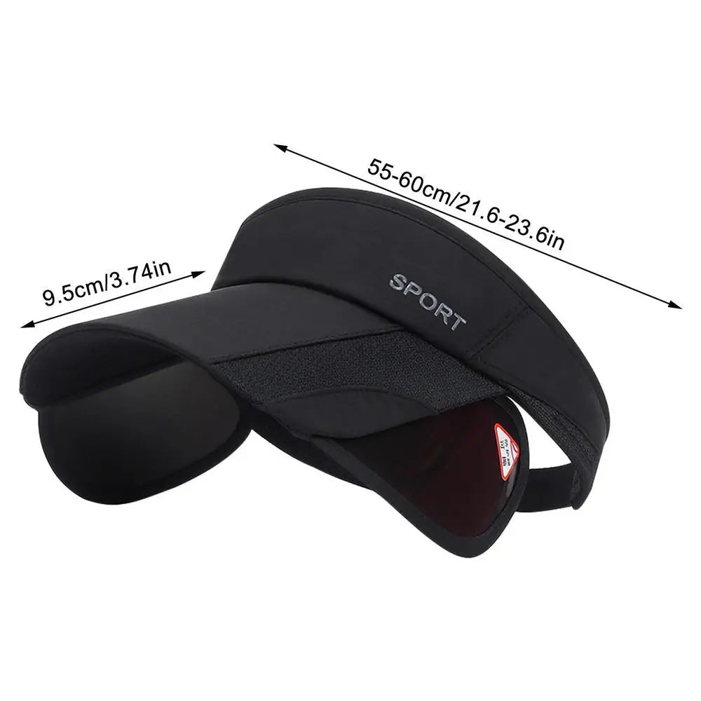Women's Sport Sun Visor Hat – UV Protection for Running, Golf, Tennis & Outdoor Activities