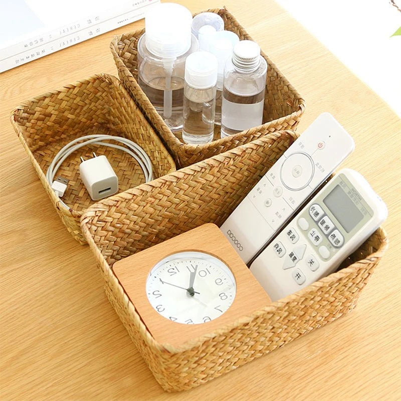 Multi-Purpose Wicker Storage Basket