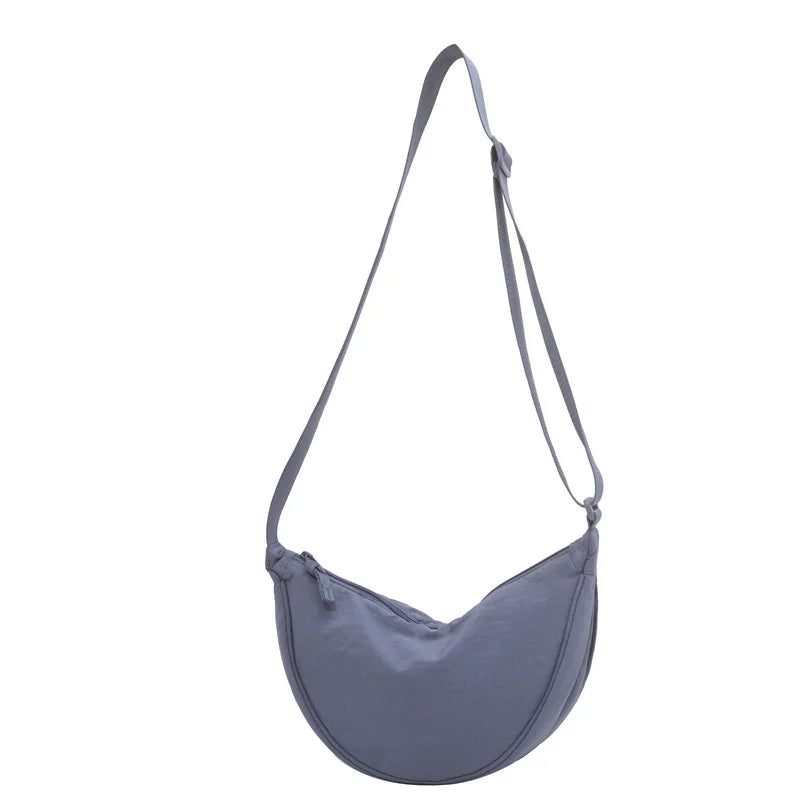 Casual Canvas Shoulder Bag – Large Capacity Crossbody Tote