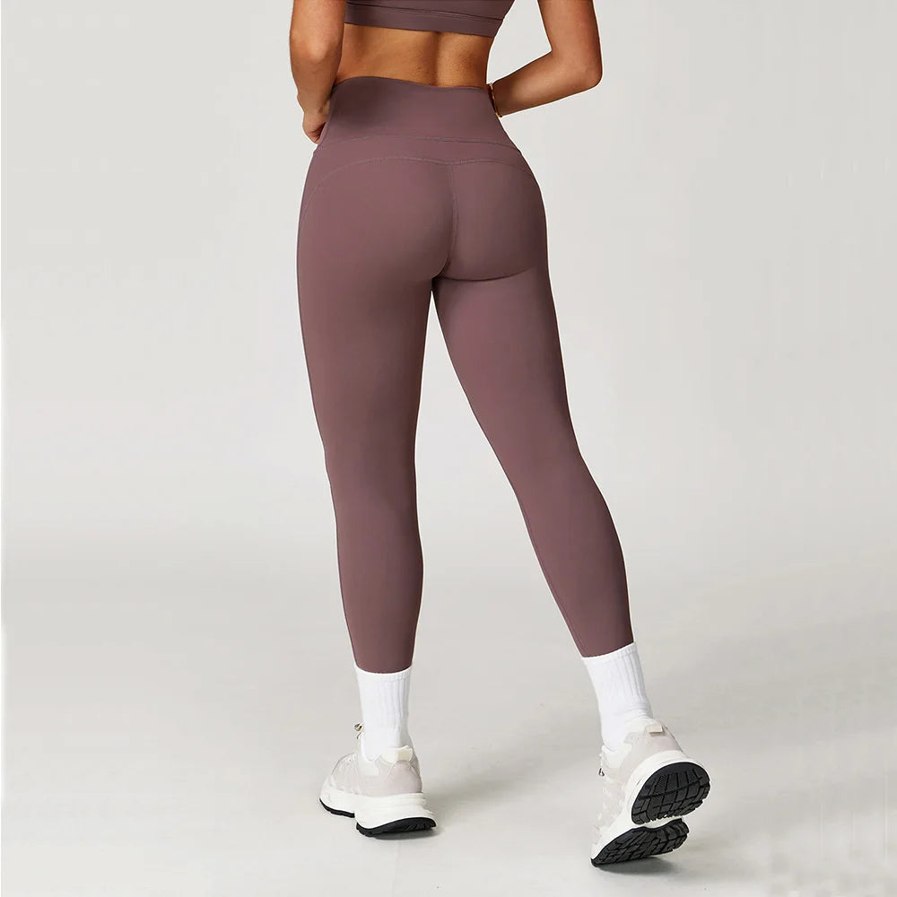 High-Waist Breathable Fitness Leggings – Multi Colors
