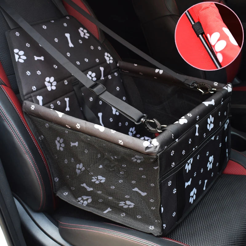 Folding Pet Car Seat – Safe & Comfy Travel for Pets