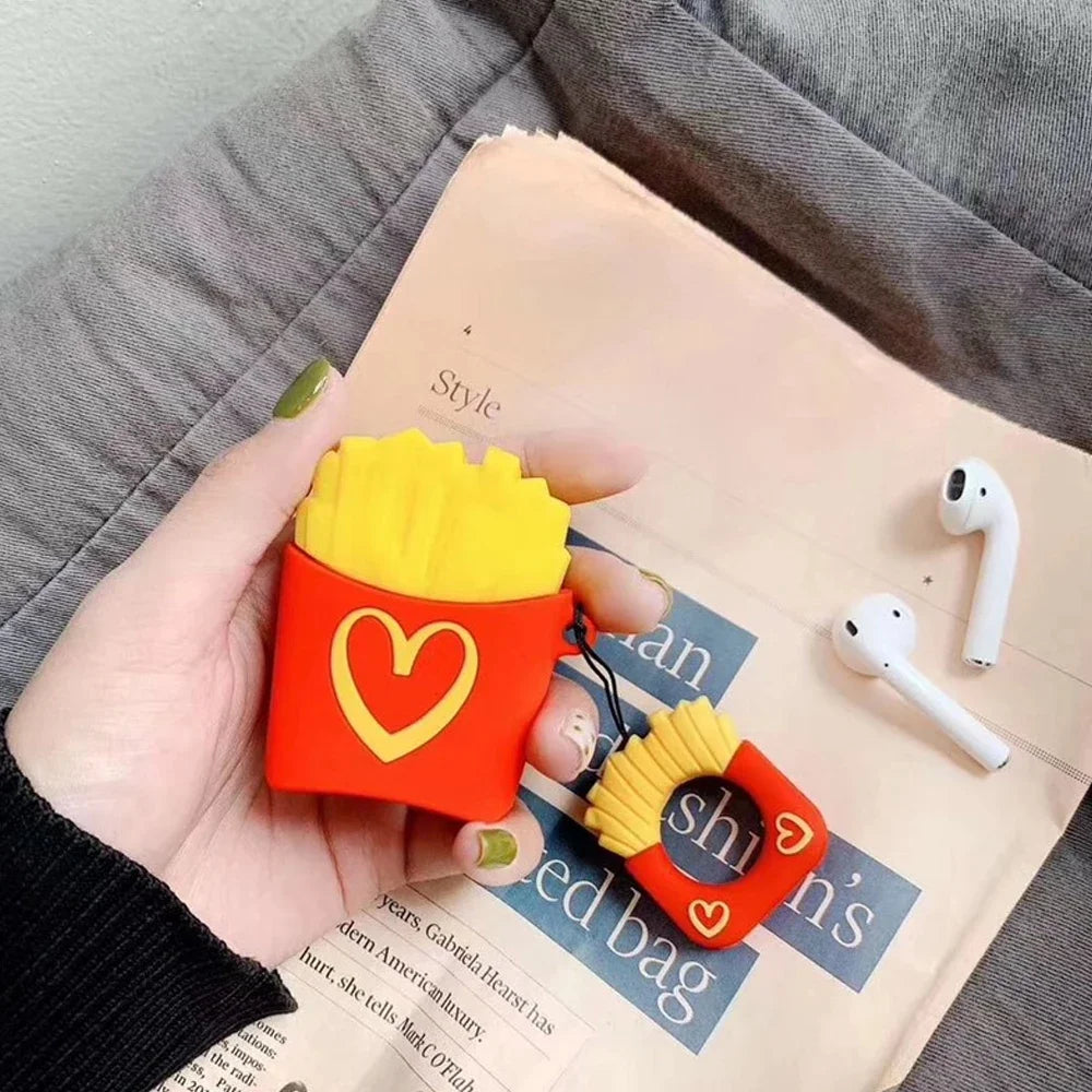 3D Cartoon AirPods Case – Playful Variety of Designs
