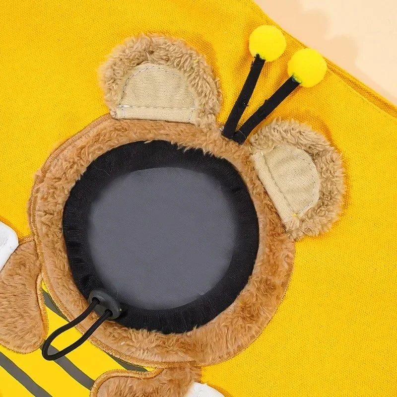 Cute Pet Shoulder Bag – Cartoon-Inspired Carrier for Small Cats & Dogs