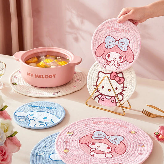 Cartoon Placemat & Coaster Set