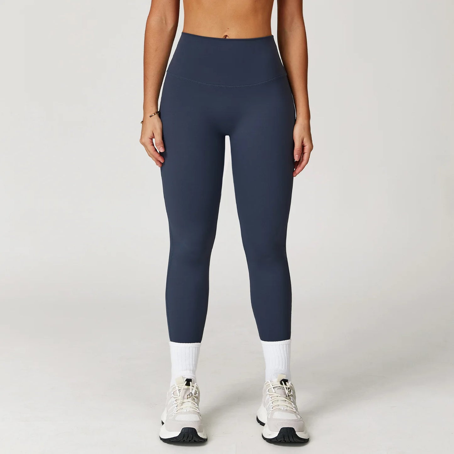 High-Waist Breathable Fitness Leggings – Multi Colors