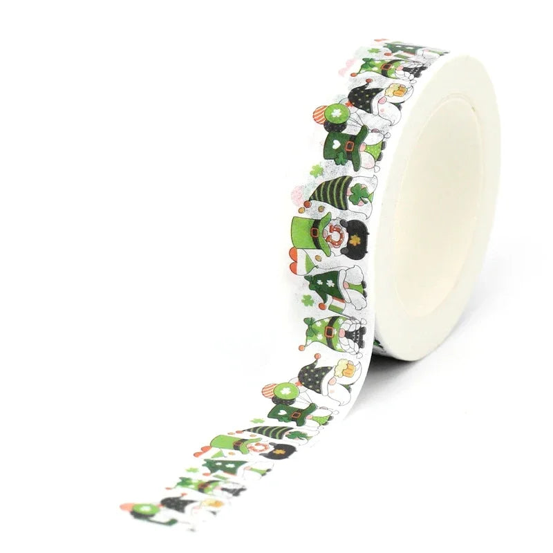 Cute Cartoon Washi Tape – Decorative Adhesive Roll (10M)