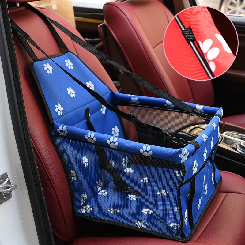 Folding Pet Car Seat – Safe & Comfy Travel for Pets