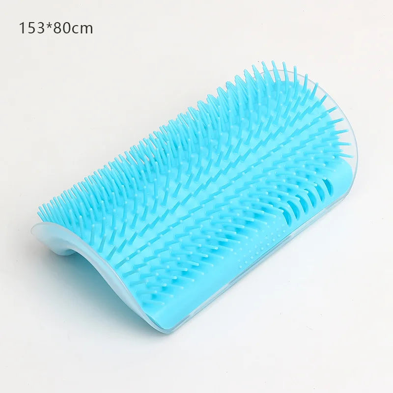 Cat Wall Brush – Self-Cleaning Grooming & Massage Tool for Cats