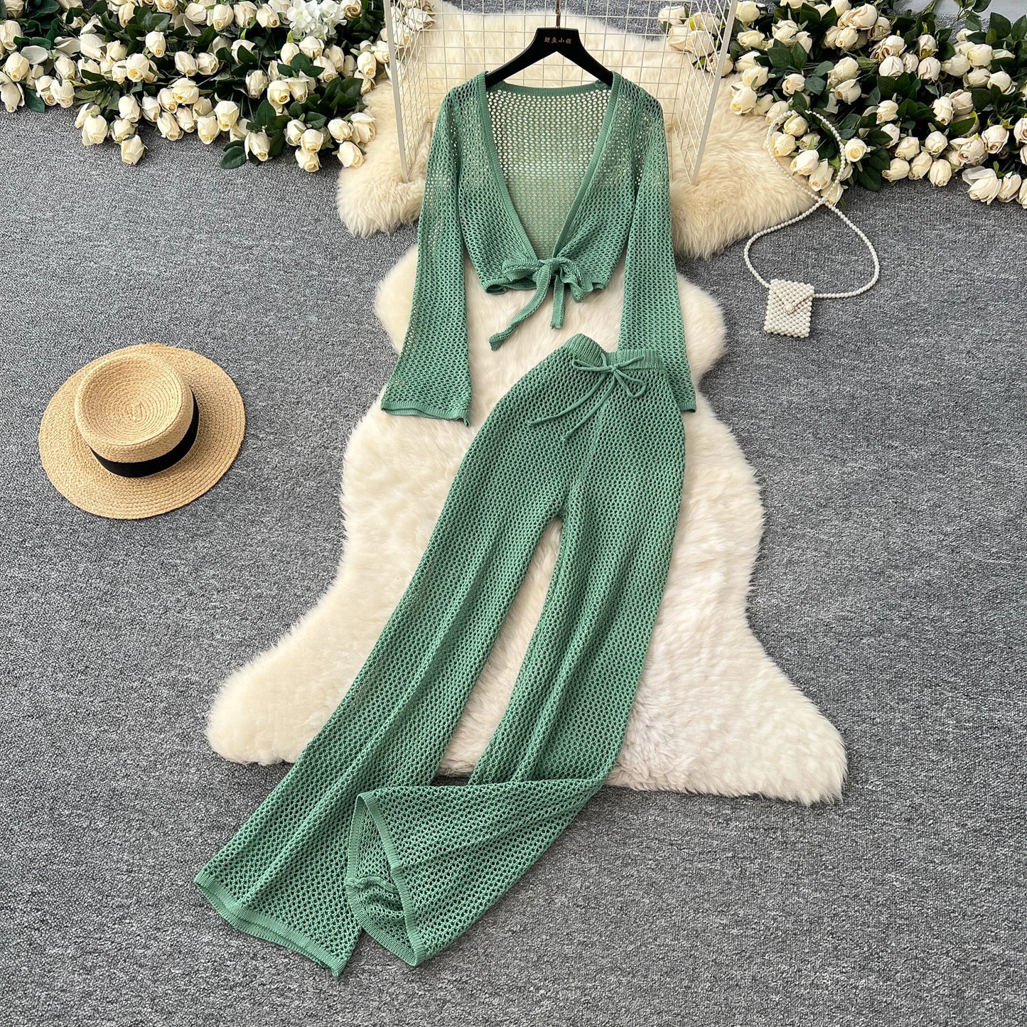 Summer Two-Piece Bohemian Suit