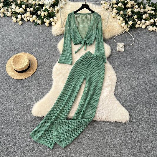 Summer Two-Piece Bohemian Suit
