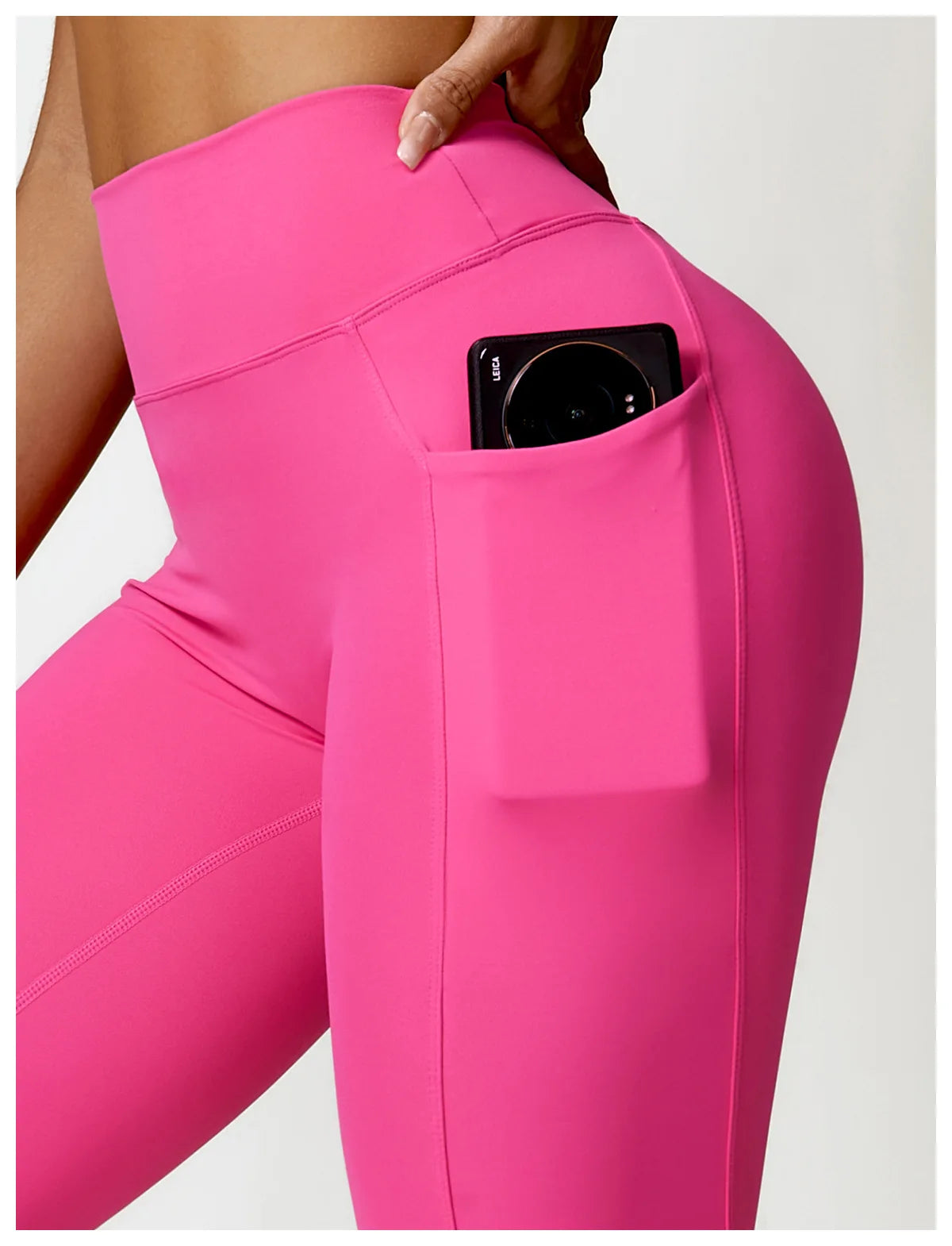 High-Waist Push-Up Leggings – Multi Colors