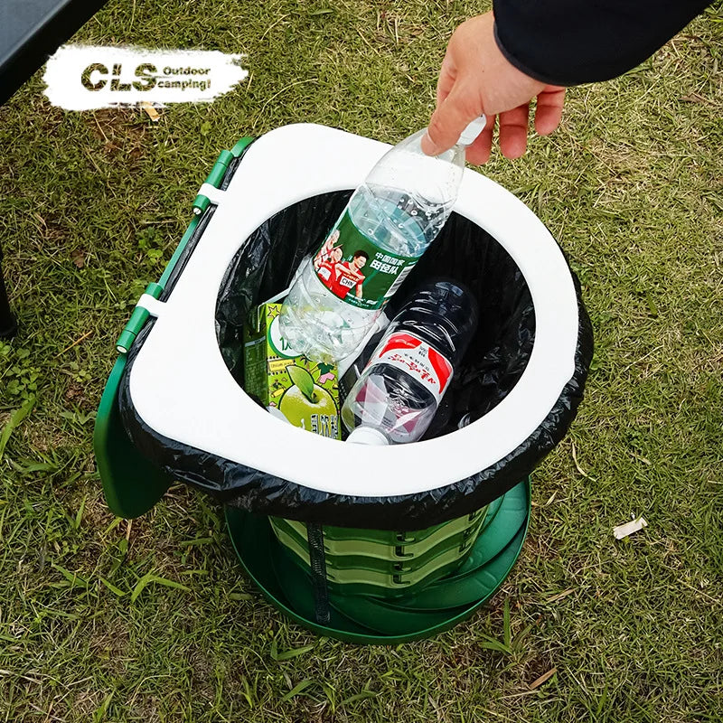 Portable Folding Camping Toilet Seat – Lightweight & Outdoor-Ready