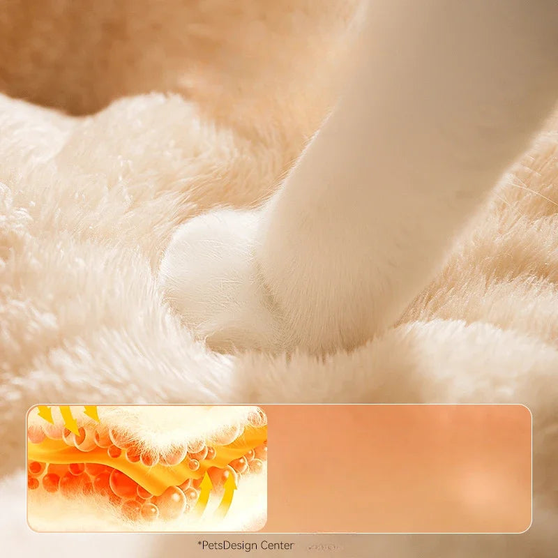 Warm Sleeping Bag Bed for Pet with Pillow
