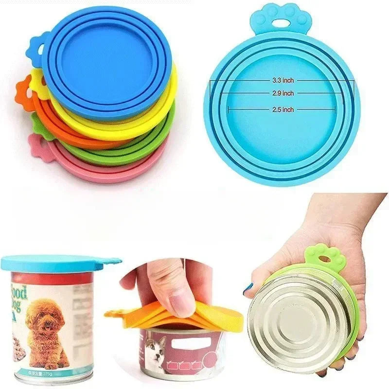 3-in-1 Silicone Pet Food Can Lid