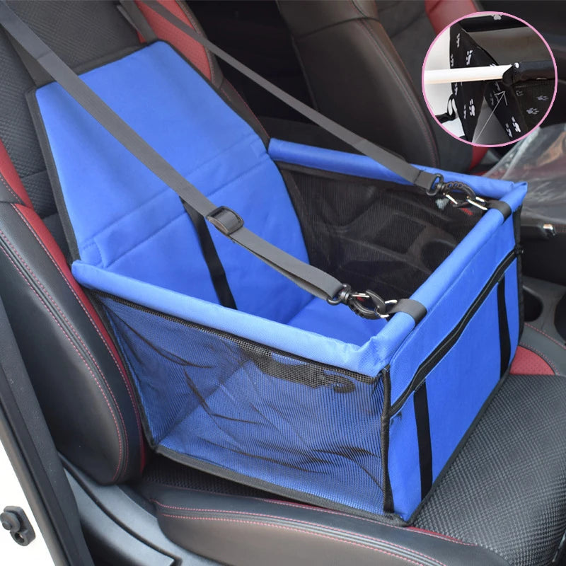 Folding Pet Car Seat – Safe & Comfy Travel for Pets