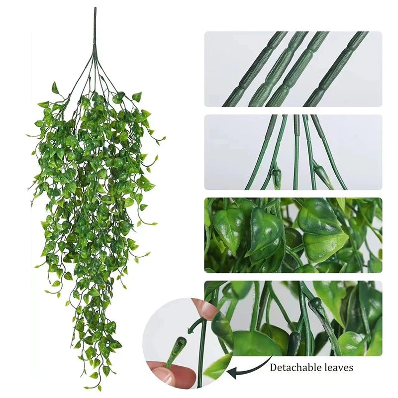 Artificial Hanging Vine Plant for Home & Garden Decoration