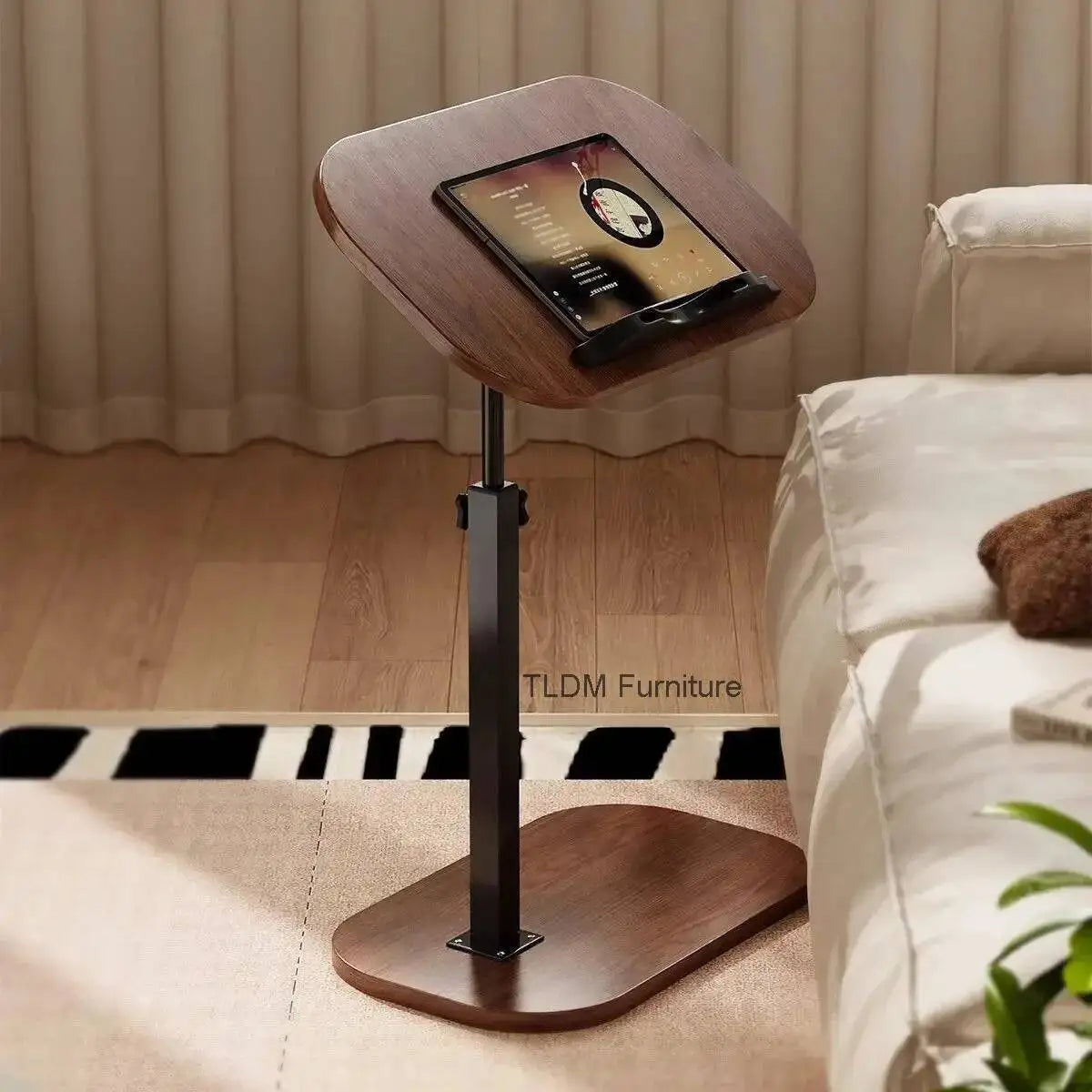 Adjustable Multi-Purpose Side Table – Bed & Sofa Overbed Table