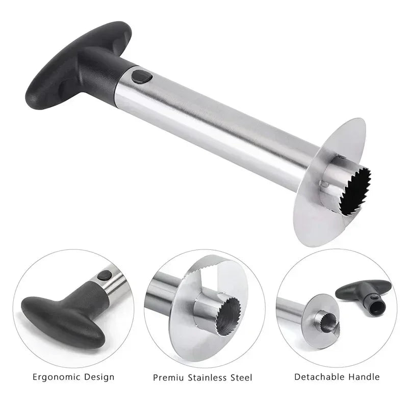 Stainless Steel Pineapple Peeler & Corer