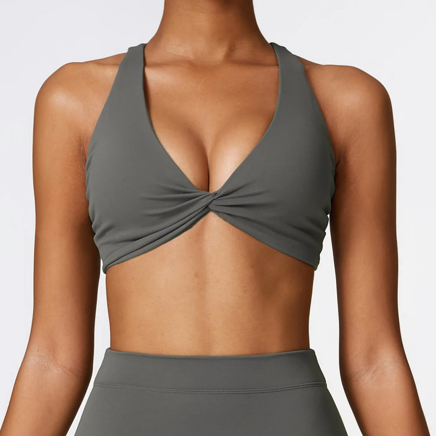Women’s Cross-Back Push-Up Sports Bra – Breathable Crisscross Fitness Top (Multi Colors)