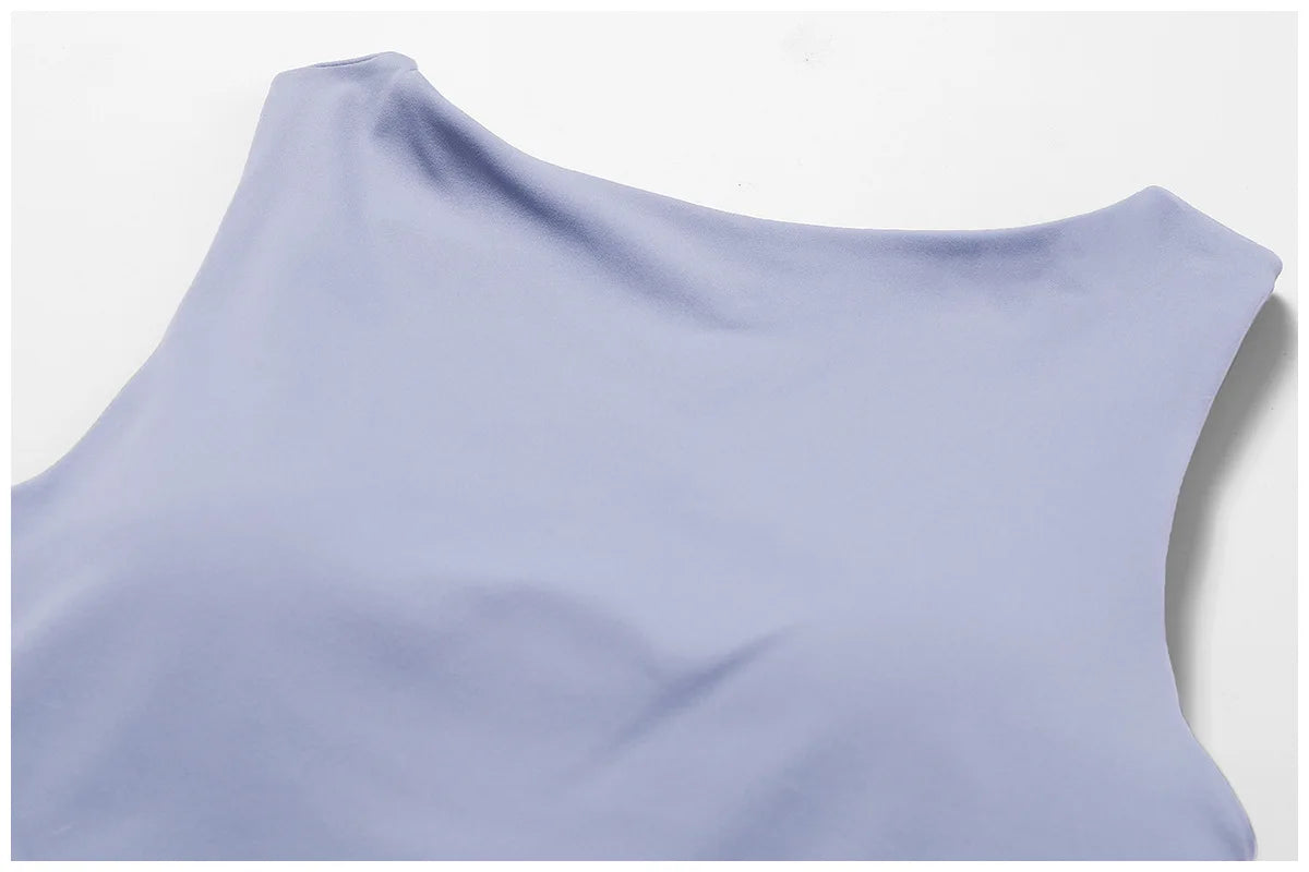 Push-Up Sports Crop Top for Women – Shockproof Support (Multi Colors)