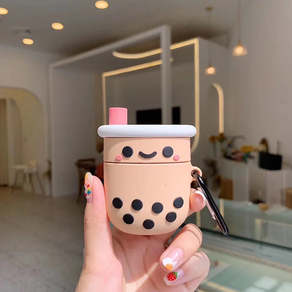 3D Cartoon AirPods Case – Playful Variety of Designs
