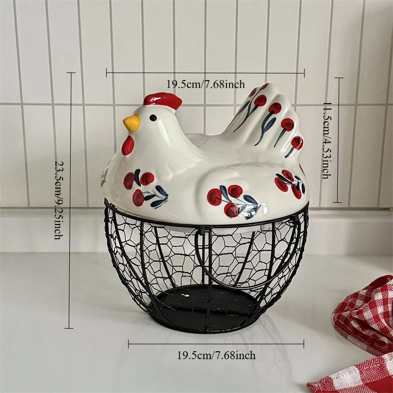 Chicken Egg Storage Basket
