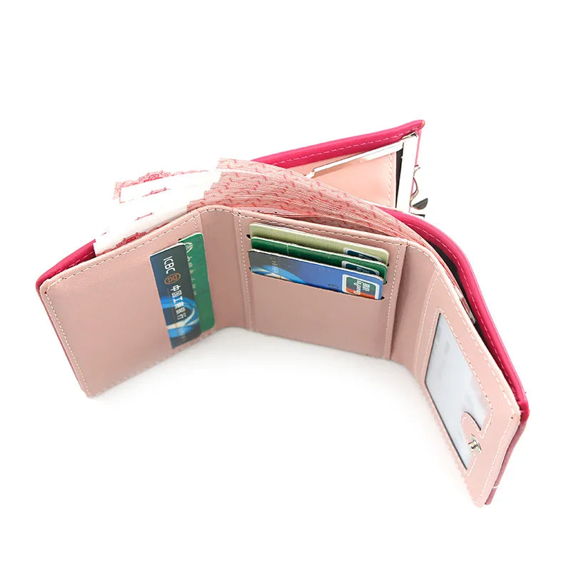 Mickey Mini Wallet – Stylish Women’s PU Leather Coin & Card Purse