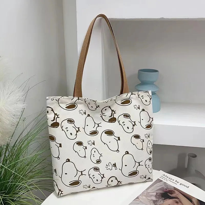 Snoopy Harajuku Canvas Tote