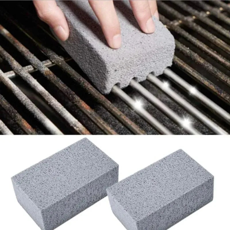 BBQ Grill Cleaning Stone – Pumice Block for Easy Grease Removal