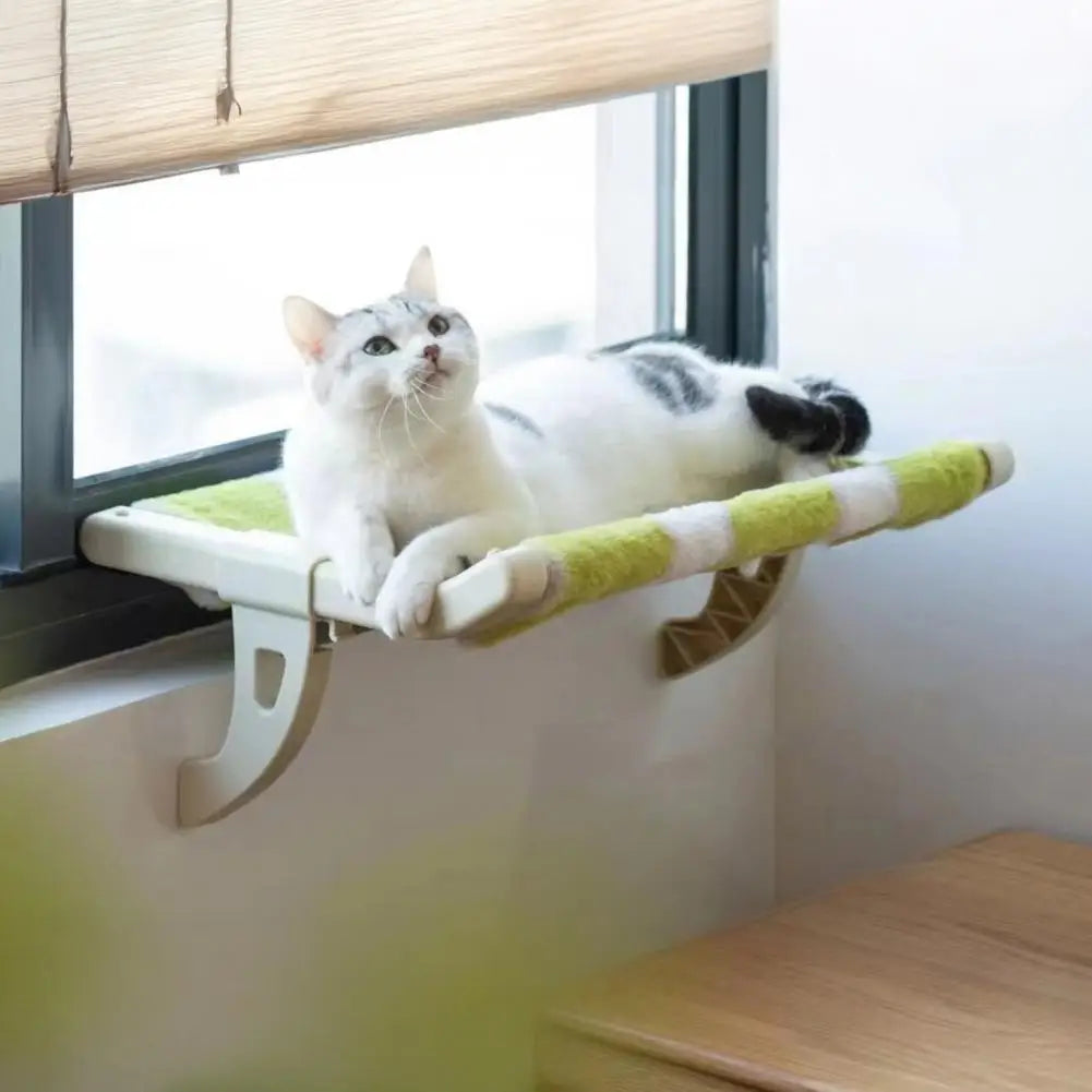 Cat Window Hanging Bed – Durable Sunny Seat Hammock with Strong Support Frame