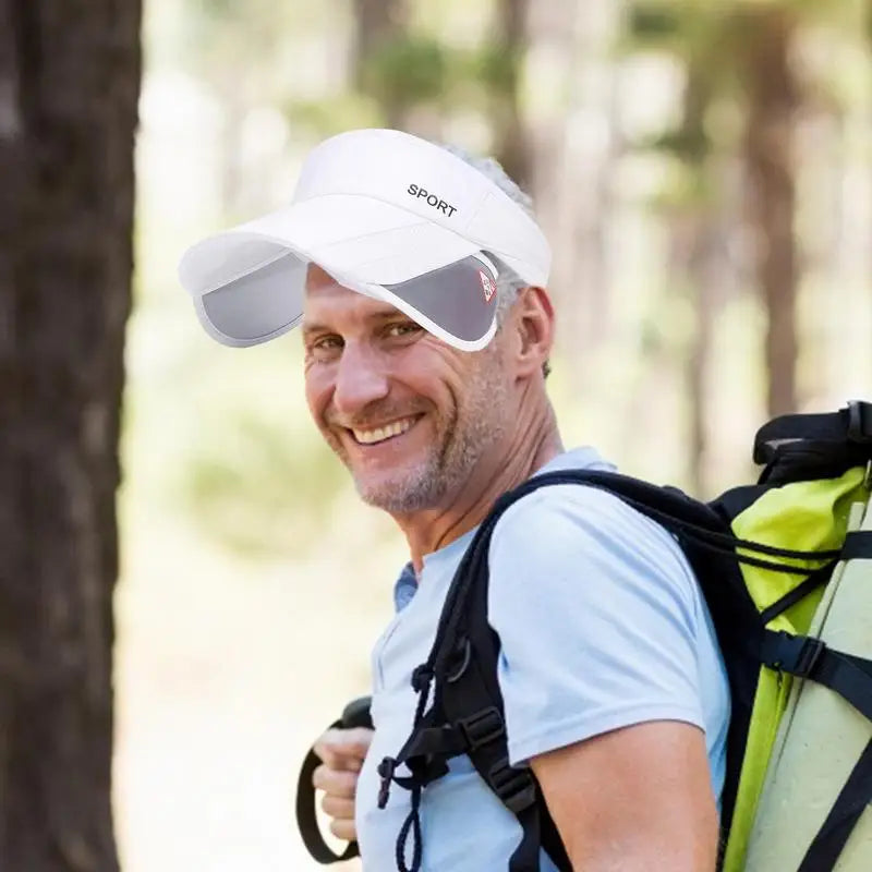 Women's Sport Sun Visor Hat – UV Protection for Running, Golf, Tennis & Outdoor Activities