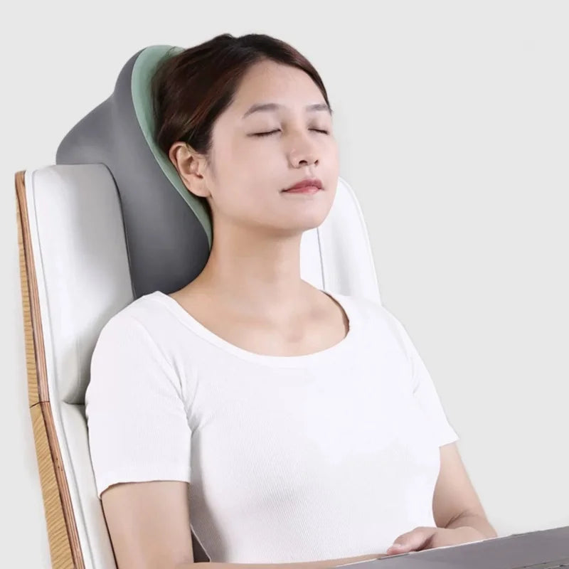 U-Shaped Memory Foam Travel Neck Pillow – Ergonomic Support for Plane, Car & Office