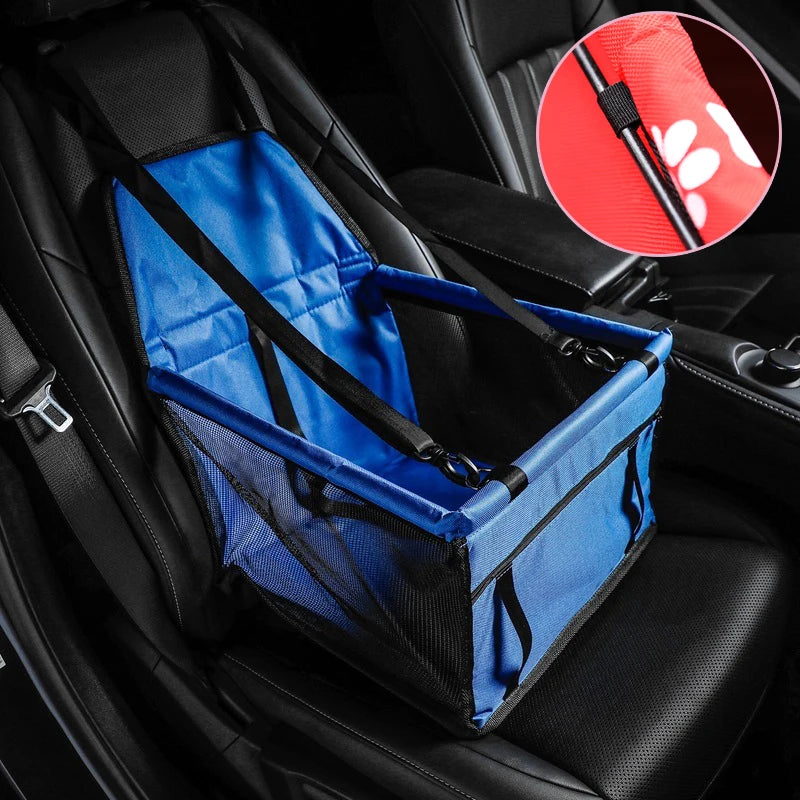 Folding Pet Car Seat – Safe & Comfy Travel for Pets