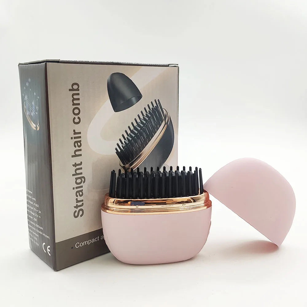 Wireless Hair Straightening Brush