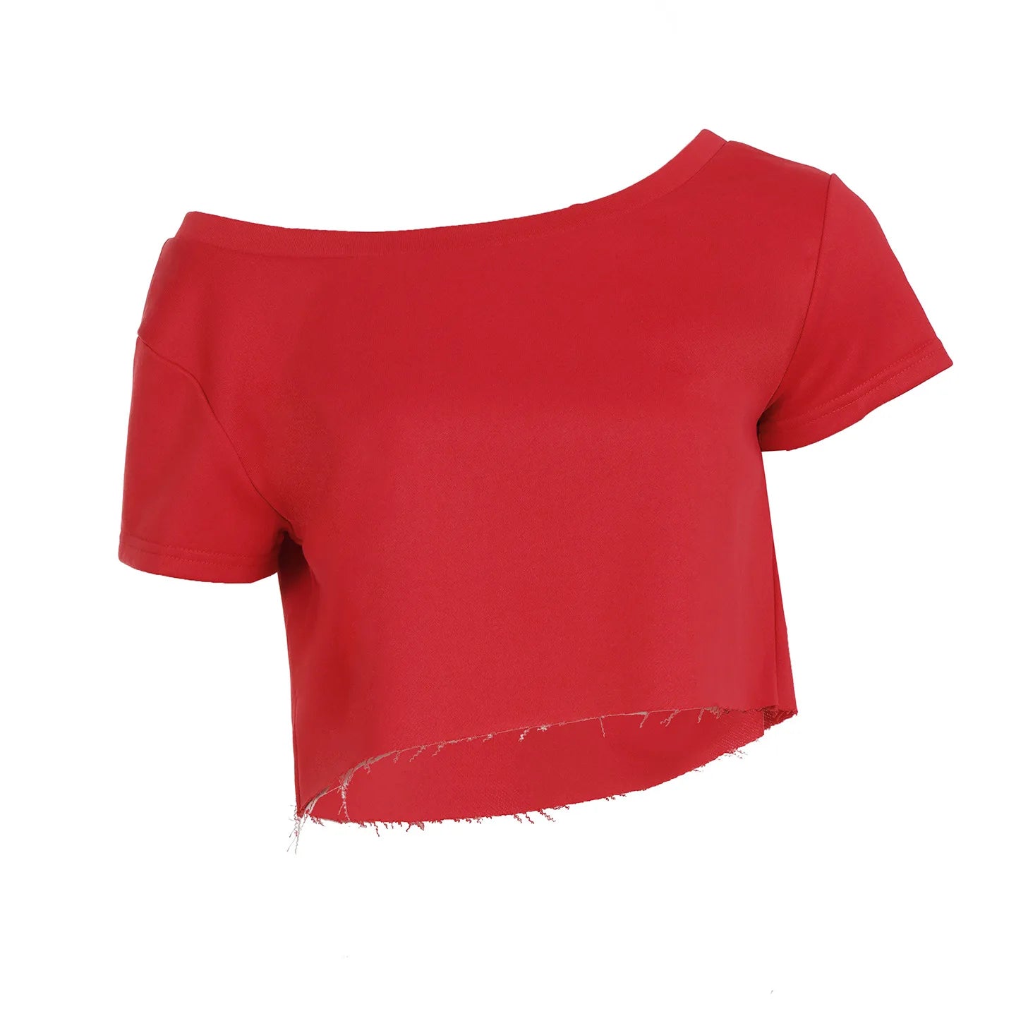 Off-Shoulder Casual Loose T-Shirt
